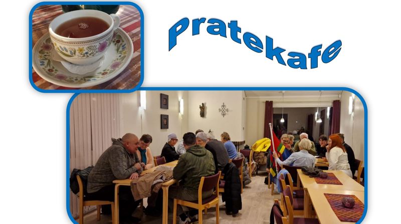 Pratekafe i Ekholt kirkes peisestue torsdag 22.mai kl. 18.00