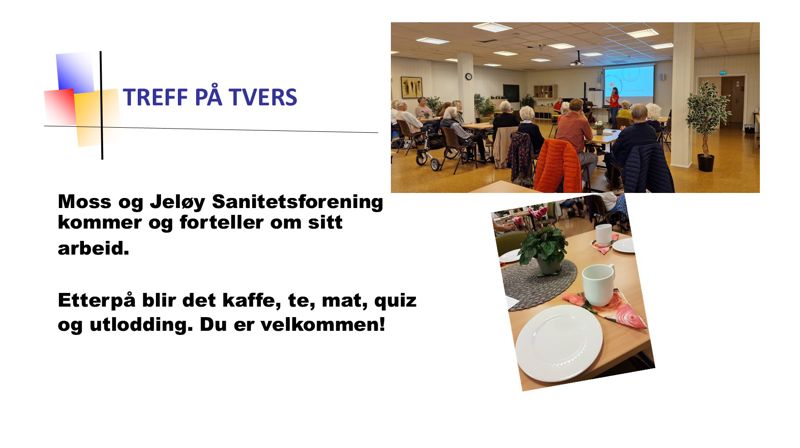 Treff på tvers i Ekholt kirke 7.12.2023 kl. 12.00