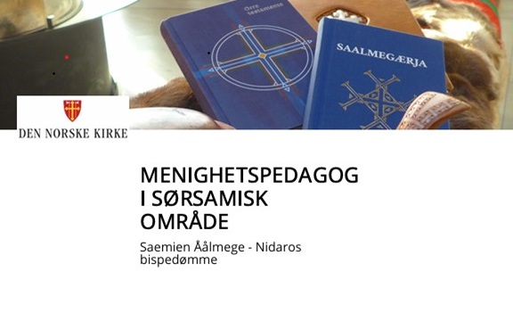 SAEMIEN ÅÅLMEGE SØKER NY MENIGHETSPEDAGOG.