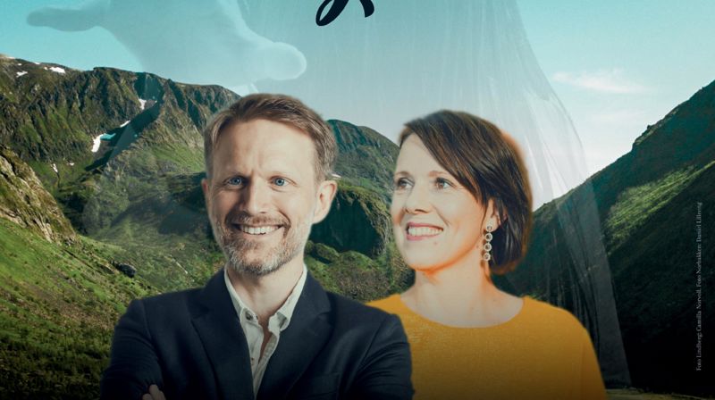 Haugtussa kommer til Salangen kirke