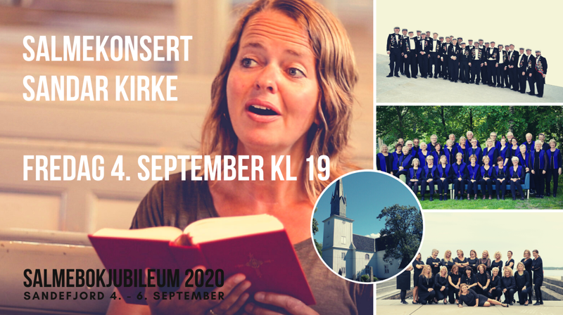 Salmekonsert og åpning av jubileet