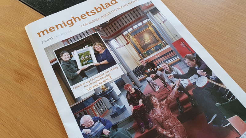 Fikk du ikke menighetsbladet?