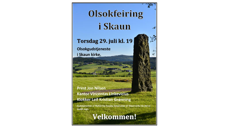 Olsokfeiring i Skaun