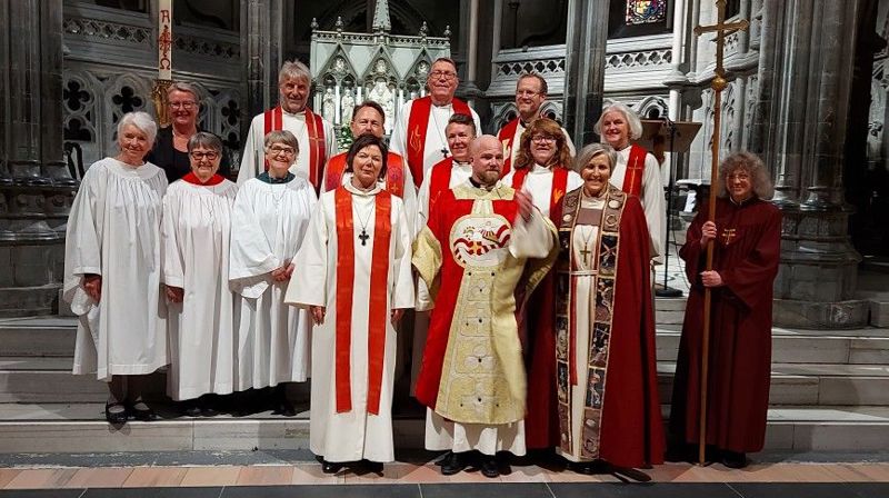 Ordinasjon av ny sokneprest i Buvika