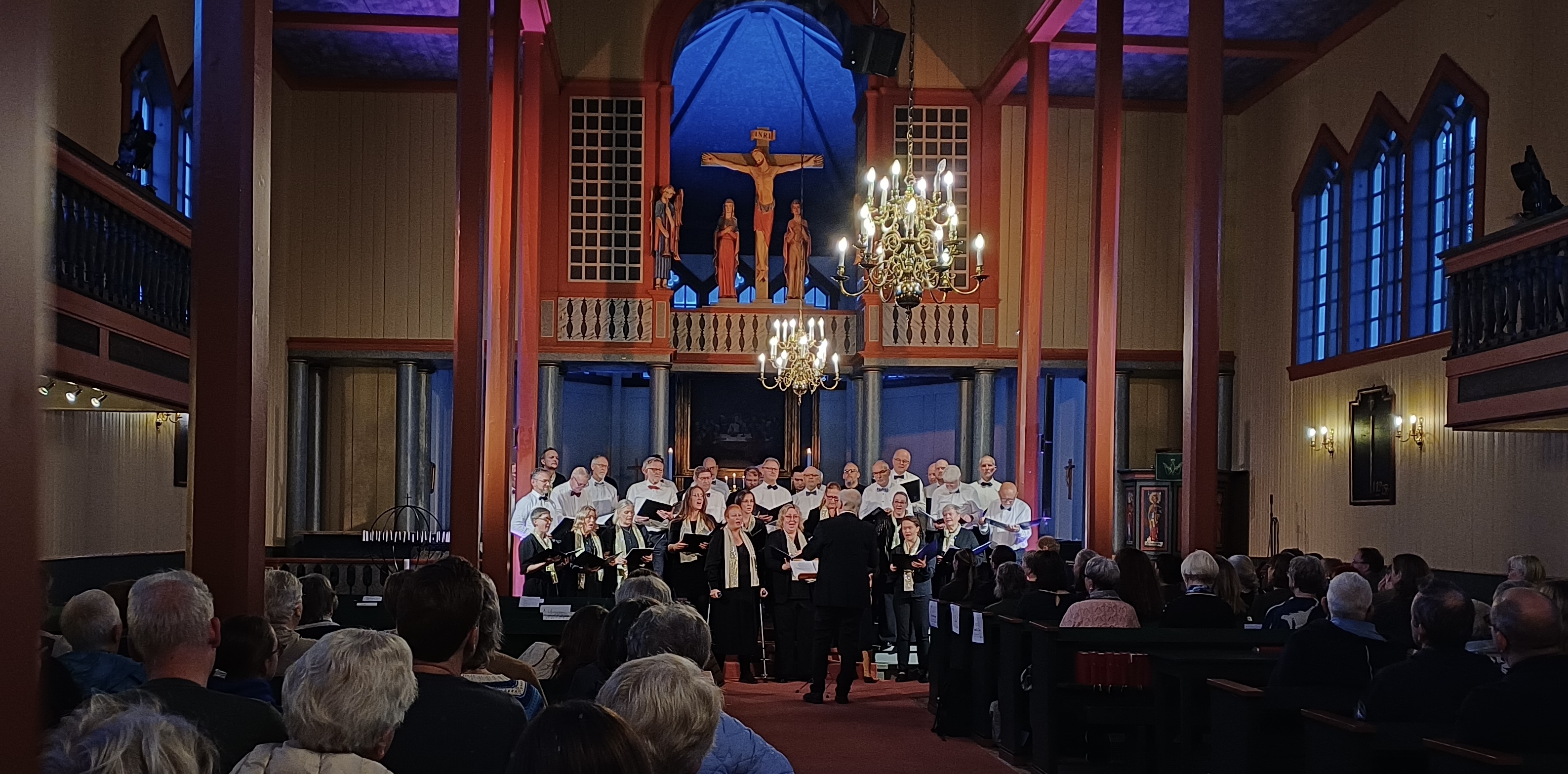 En kveld fylt med sang i Børsa kirke