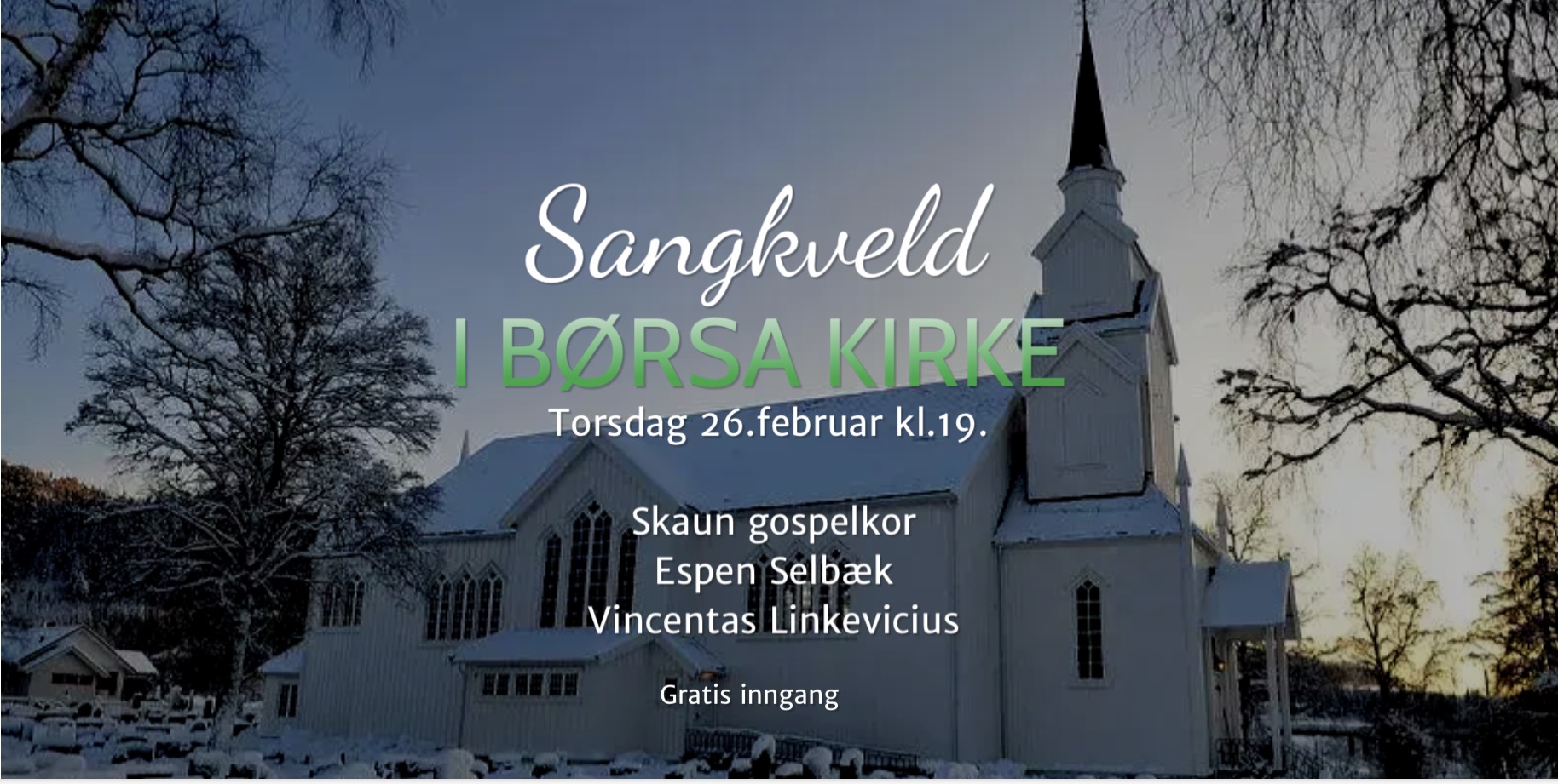 Sangkveld i Børsa kirke