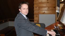 Anders kantor ved orgelet i Begnadalen kirke