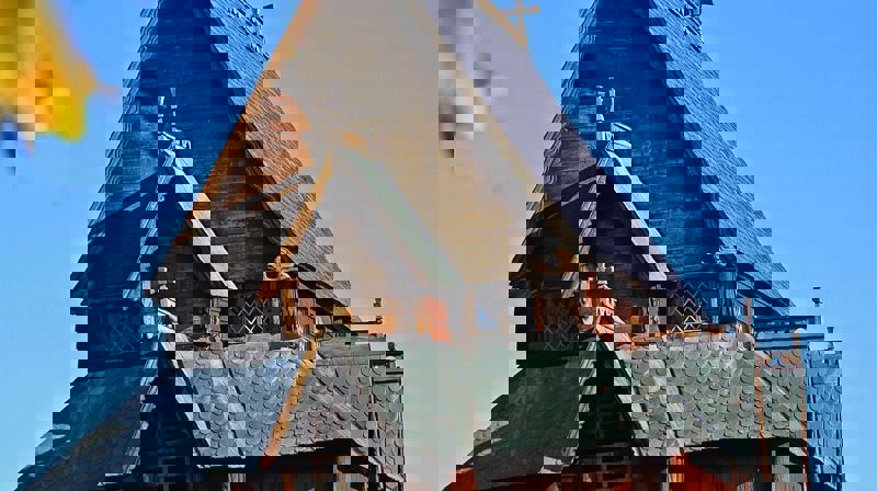 Reinli stavkyrkje. Foto: Inger Lise Thorsrud