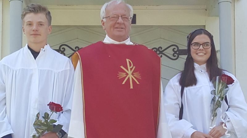 Gratulerer med vel overstått konfirmasjonsdag