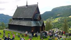 Reinli stavkirke, sommer