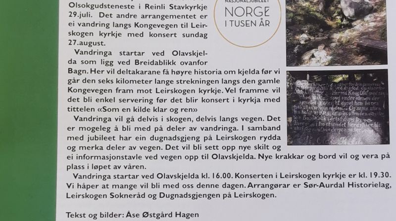 Forsidebildet sommernummer Menighetsblad