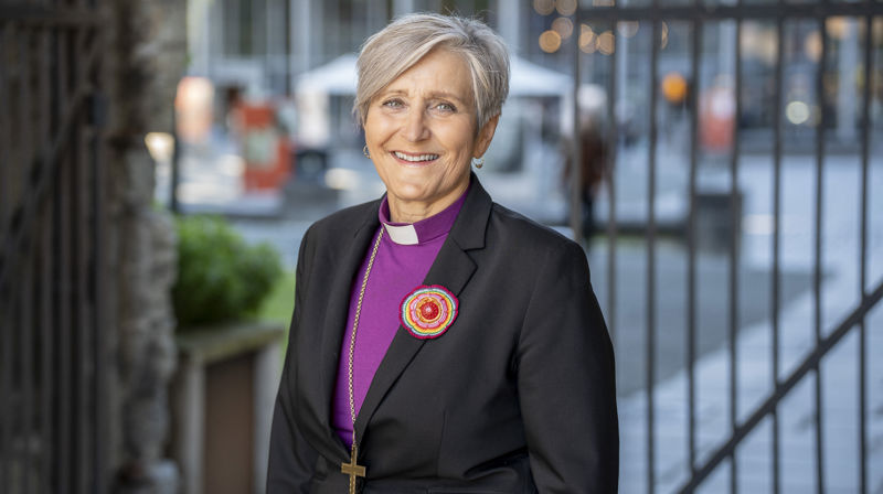 Juleandakt av Biskop Herborg Finnset på sørsamisk.