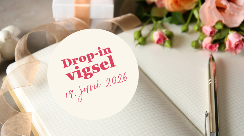 Velkomen til drop-in vigsel i Langevåg kyrkje 19. juni!