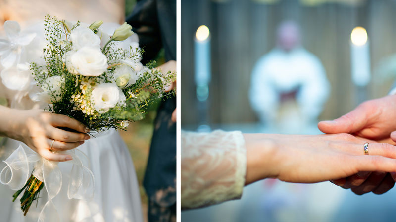 Drop-in vigsel i Langevåg kyrkje