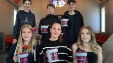 Øverst frå venstre: Magnus Bakken Fylling, Sivert Lausund Urkedal, Emrik Østrem Vartdal Nedst frå venstre: Vilde Mari Uri Tønnesen, Madelen Midtgaard, Emma Svensson Aarseth