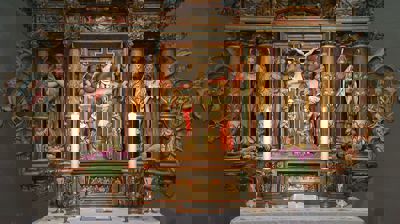 Altertavla i Førde kyrkje