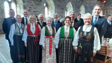 Prost og soknerådsleiarar var invitert til vigslingshelga