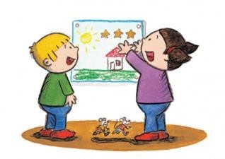 Velkommen til 6-års samling og utdeling av Den vesle barnebibelen!