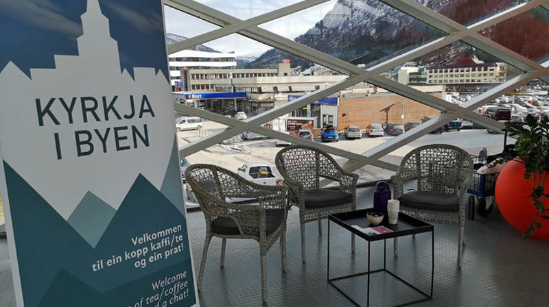 Kyrkja i byen