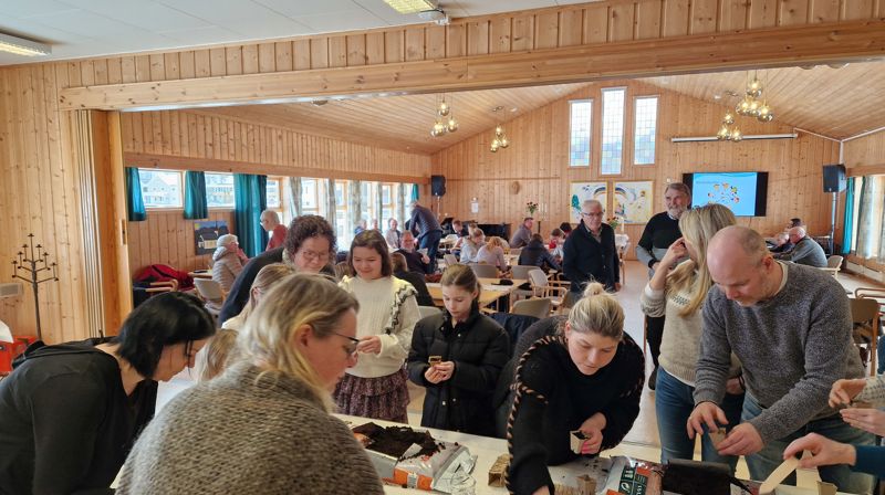 Myldrekyrkje på Sande