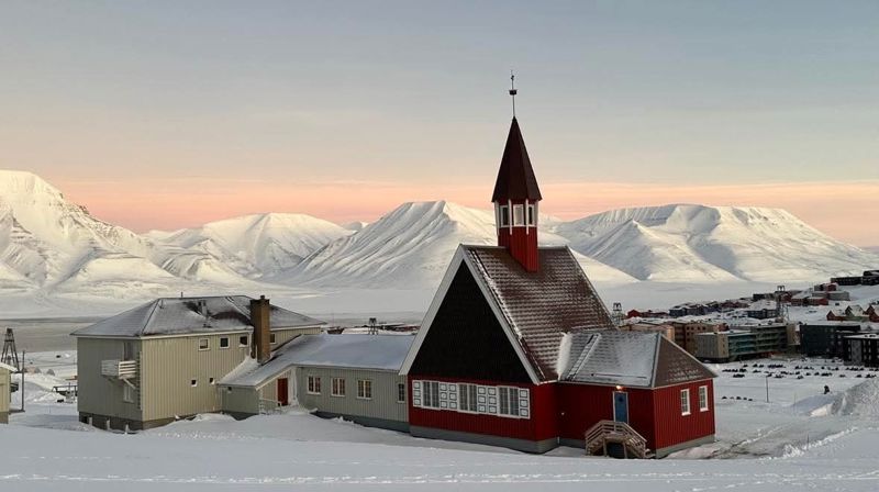 Svalbard church - the world’s northernmost civil church. Photo by Hilde Maria Nicolaisen