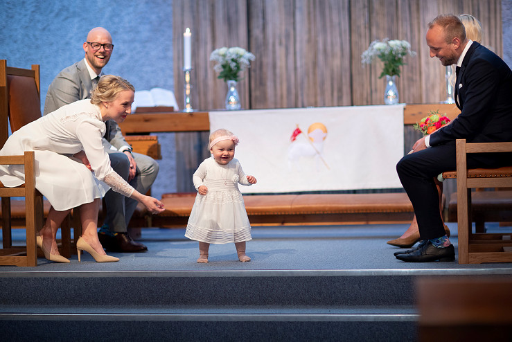 Det er mange muligheter til å sette sitt preg på seremonien. Foto: Bo Mathisen/Den norske kirke