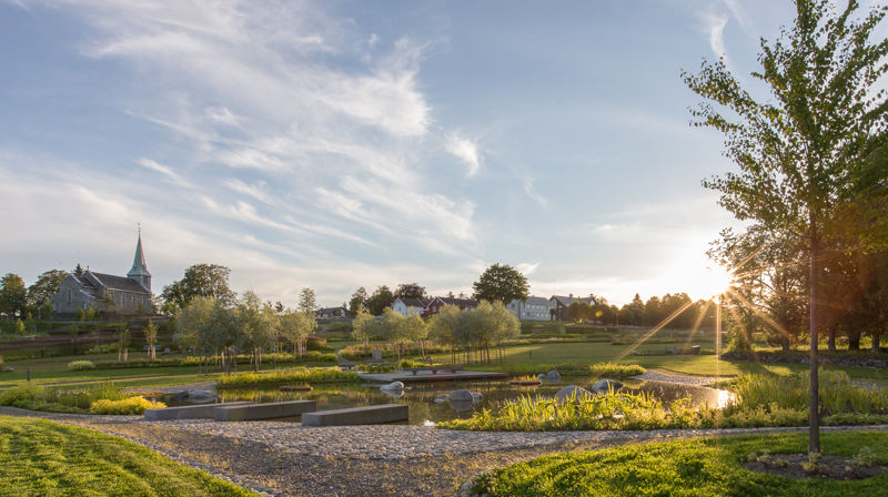 Kveldssol over Havstein. Foto: Kjetil Aa