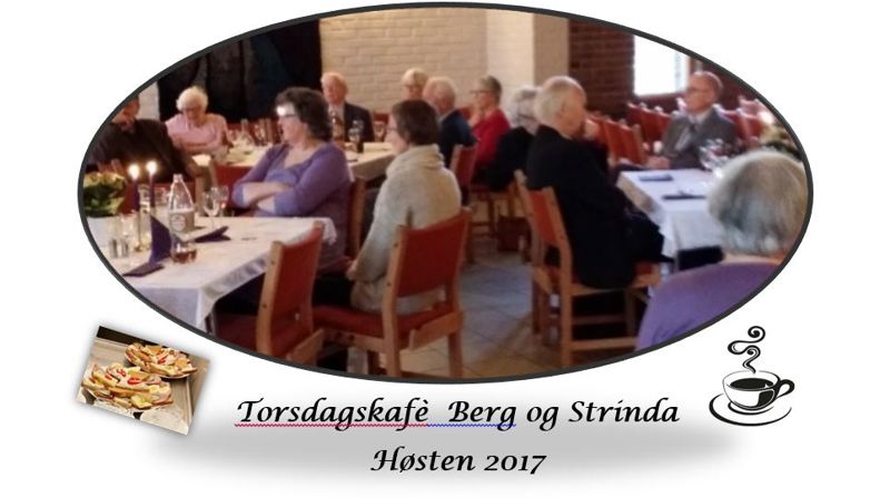 Mat, prat og foredrag på torsdager i høst