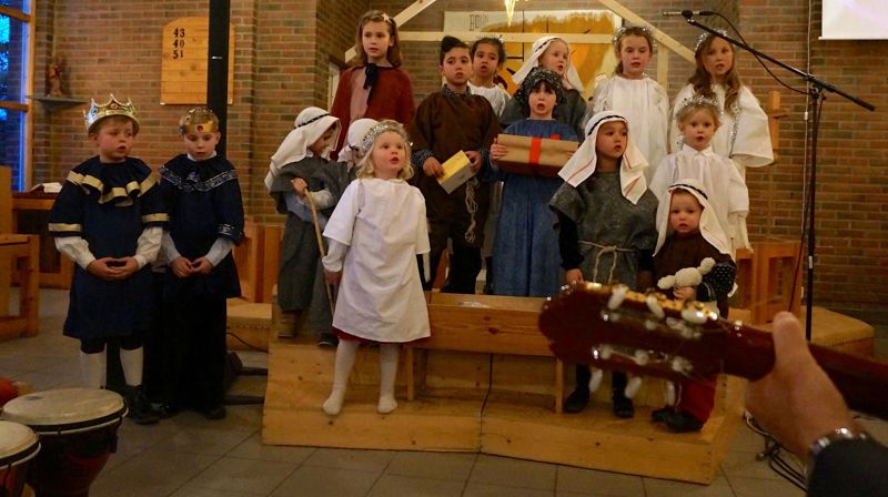 Julespill i Berg kirke