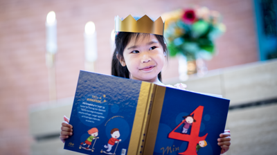 Velkommen til utdeling av 4-årsbok søndag 21. september kl. 11:00 2025