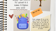 Invitasjon til 6-årsbok utdeling