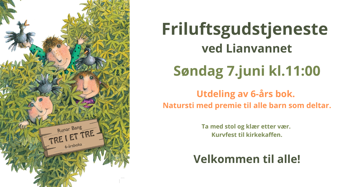 Invitasjon til 6-årsbok utdeling