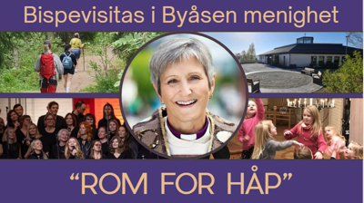 Biskop Herborg besøker Byåsen menighet 9. - 14. juni! Se programmet mm. her.