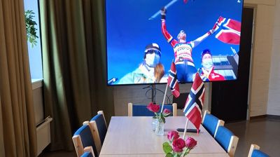 Velkommen til OL-kafé 2026 i Byåsen kirke.