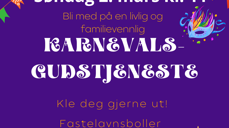 Karnevalsgudstjeneste i Byåsen kirke