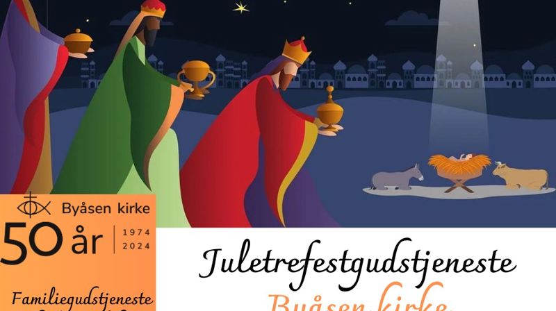 Juletrefestgudstjeneste for hele familien 5. januar 2025
