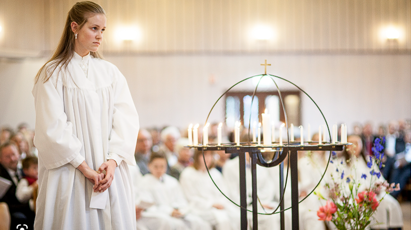 Konfirmant 2025 i Ris menighet