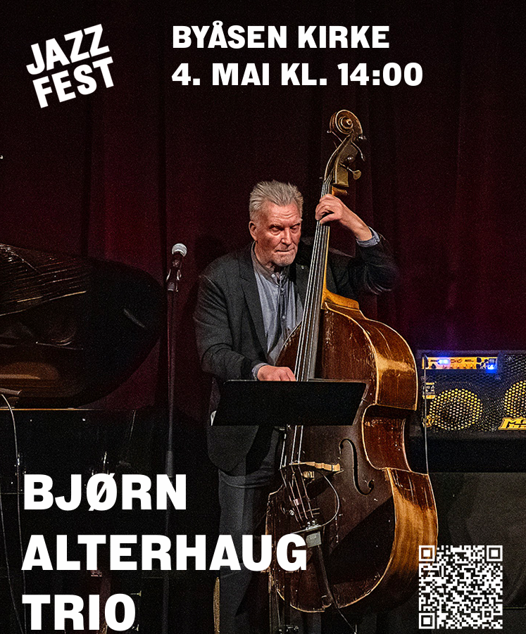 Bjørn Alterhaug trio Byåsen kirke mai 2026