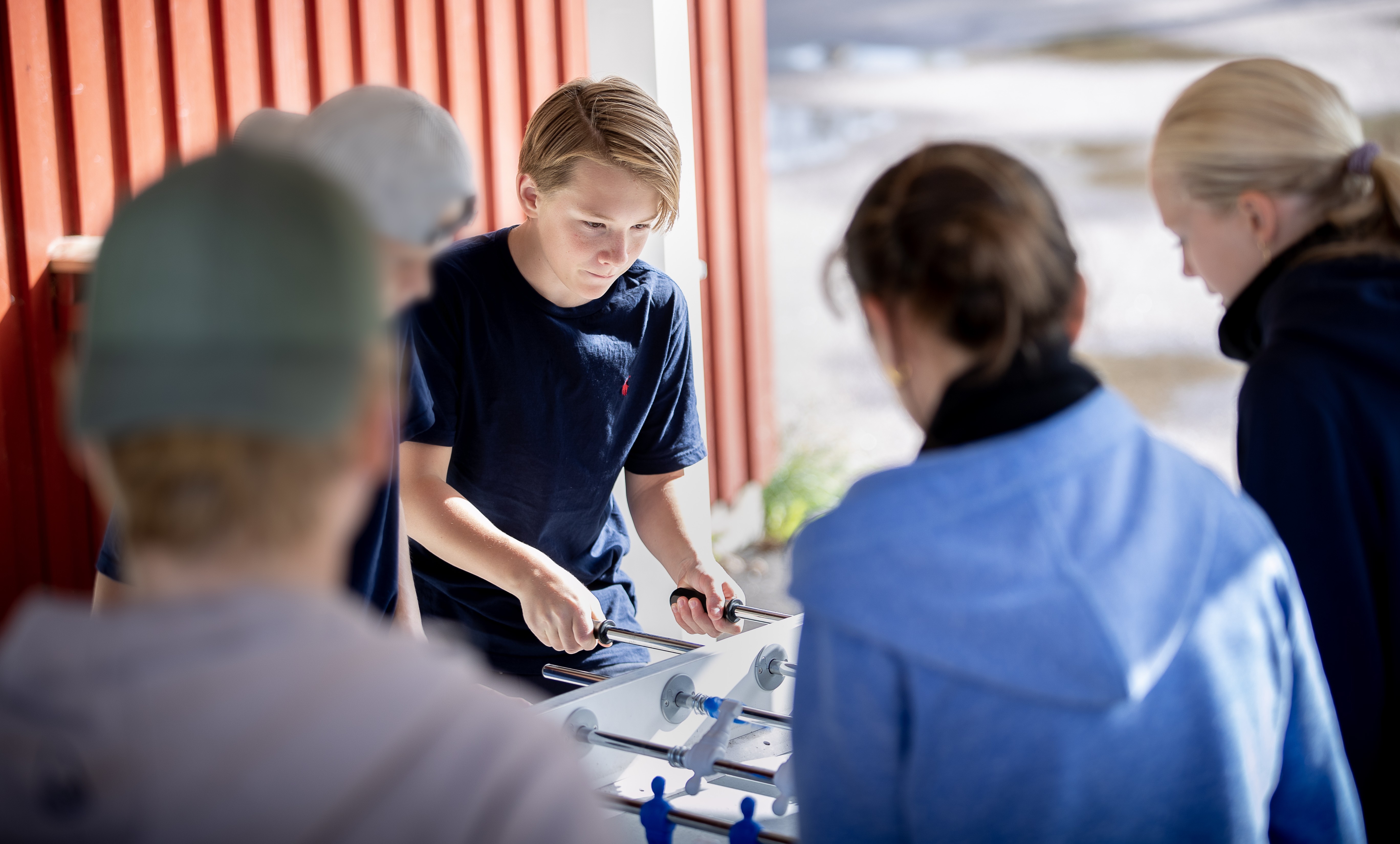 Etter skoletid i Heimdal kirke