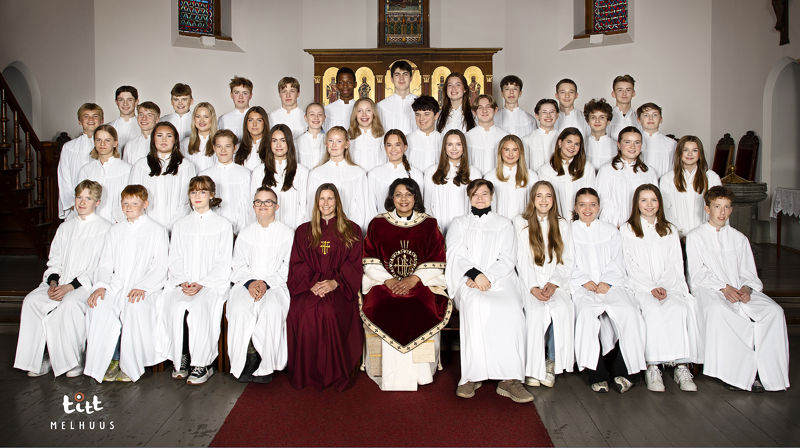 Ilens konfirmanter 2023. Foto: TITT MELHUS