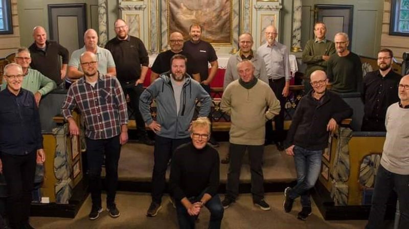 Klæbu mannskor. Bildet er fra 2020