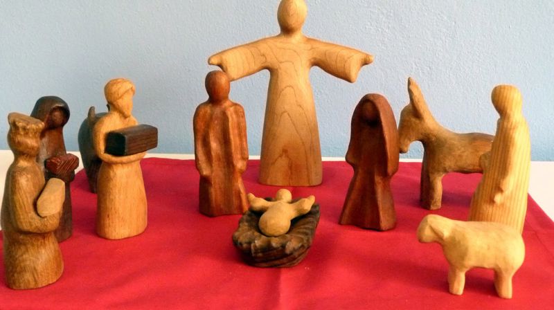 Den hellige familie  Foto: Wilco Wogelaar