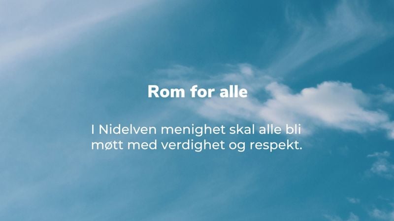 Alle skal møtes med verdighet og respekt