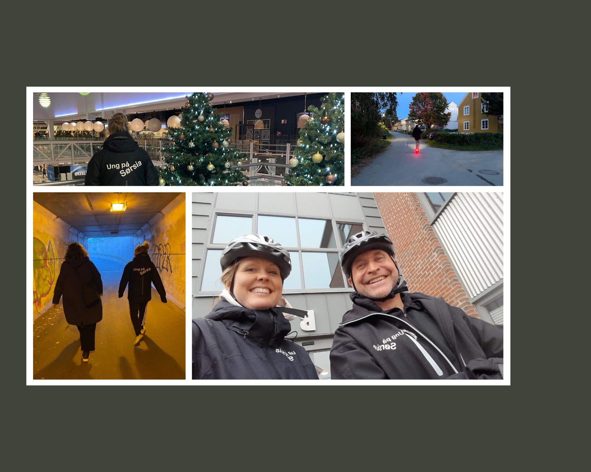 Synlige og trygge voksne ute blant ungdom