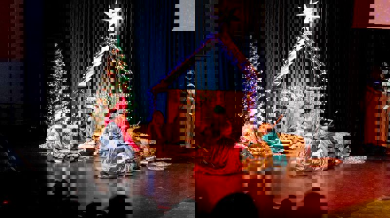 Juylespillet i Antalya. Bildet har vi fått fra den evangeliske kirke i Antalya.