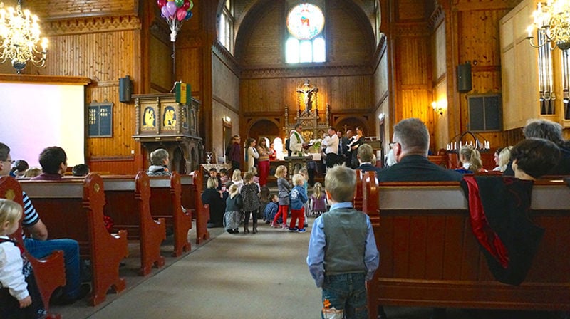 Familiegudstjenestene i Strinda kirke