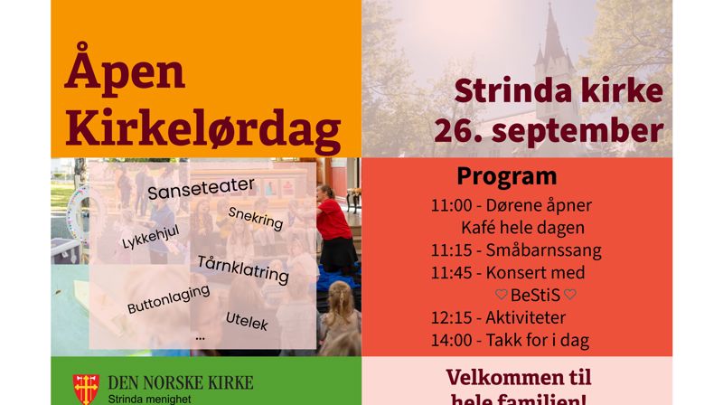 Åpen kirkelørdag i Strinda