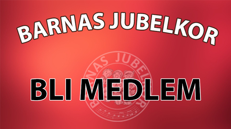 Bli medlem i Barnas jubelkor
