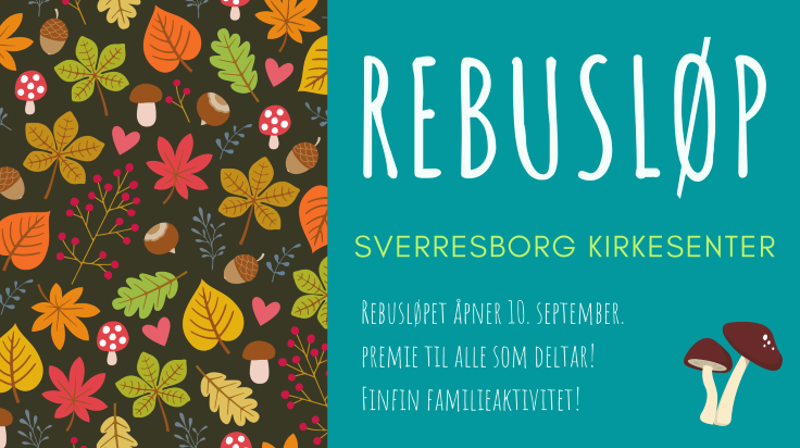 Rebusløp rundt kirkesenteret