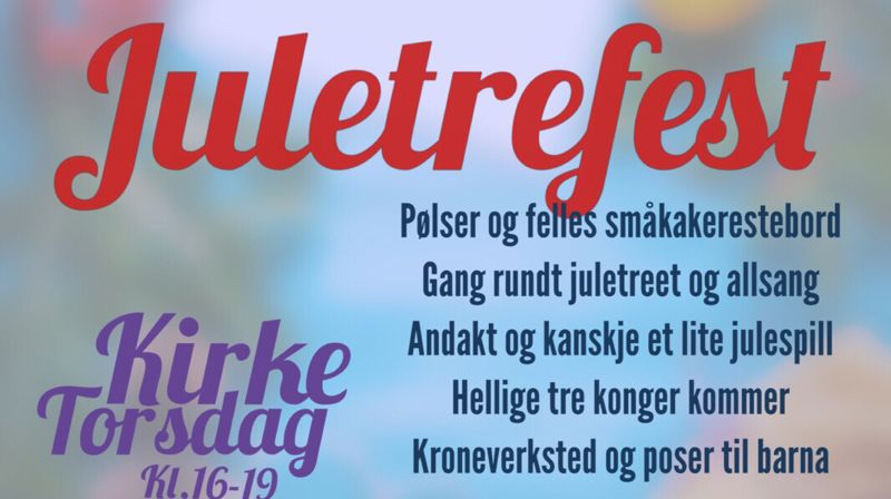 JULETREFEST på Kirketorsdag 3. januar